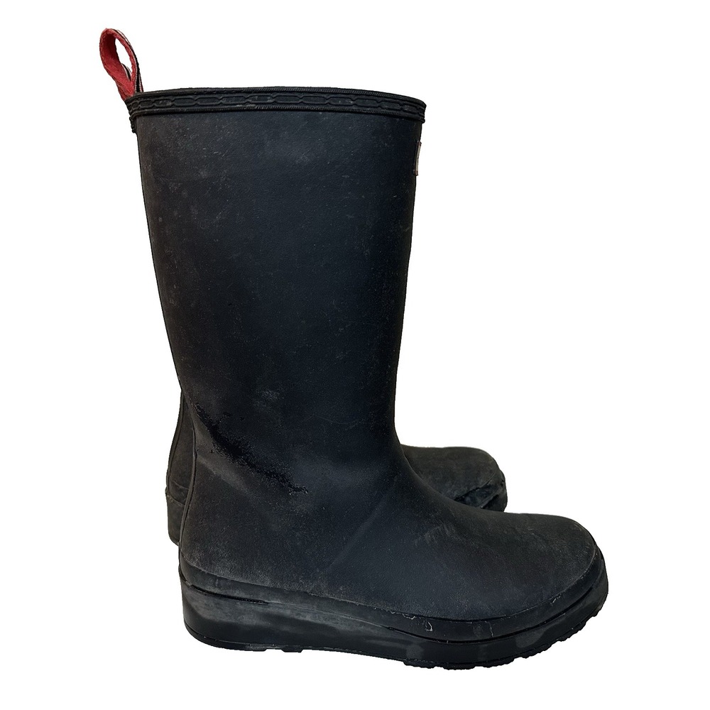 Hunter Original Black Rubber Boots Womens UK Size 8